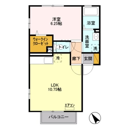 エル・ヴィエントの物件間取画像